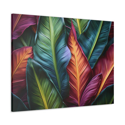 tropical leaf 40x30