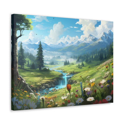 Lush Meadow - 24x18