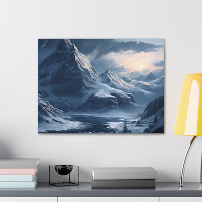 Snowy Mountain 24x18