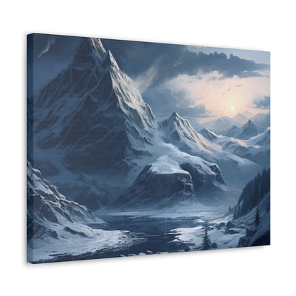 Snowy Mountain 24x18