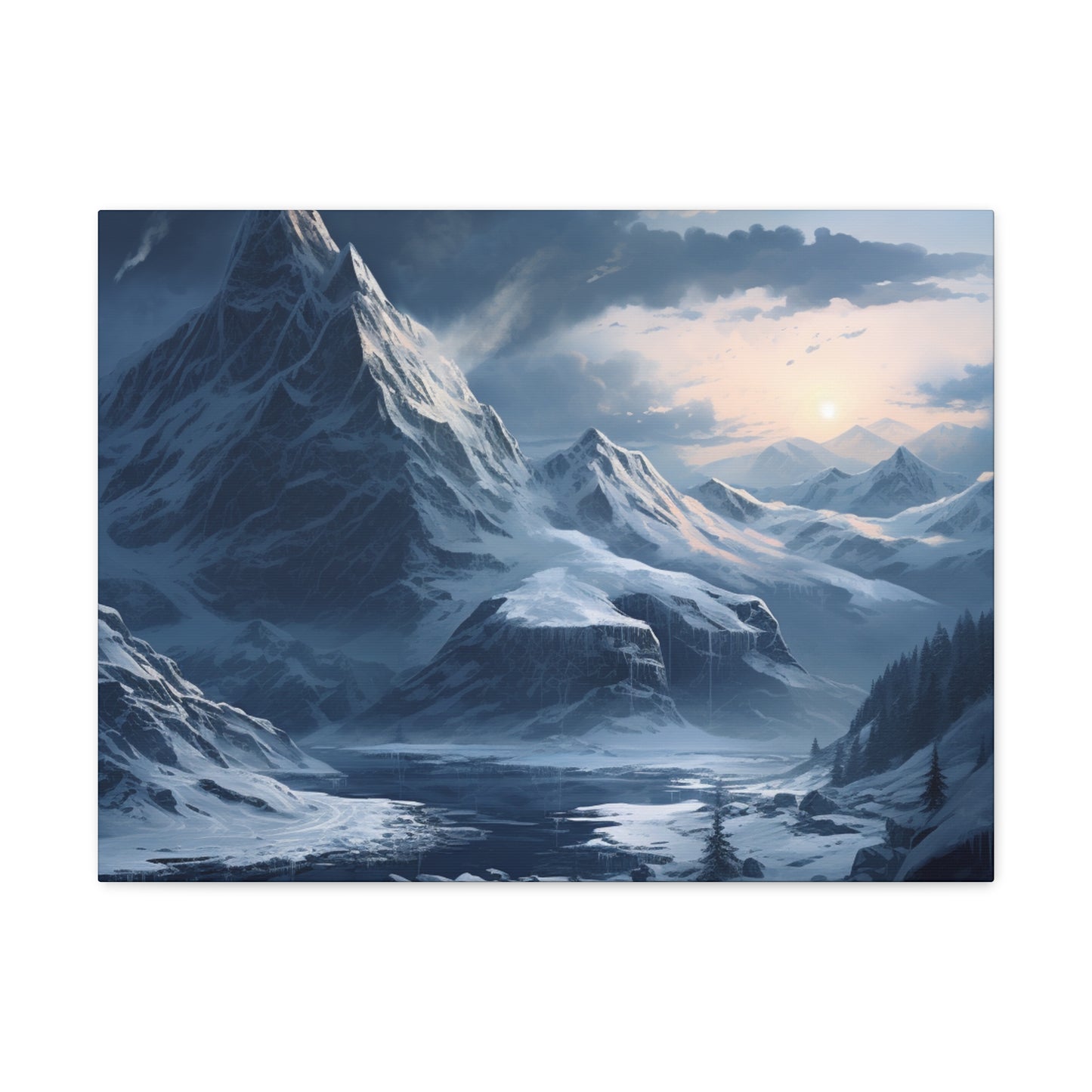 Snowy Mountain 24x18