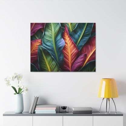 tropical leaf 40x30