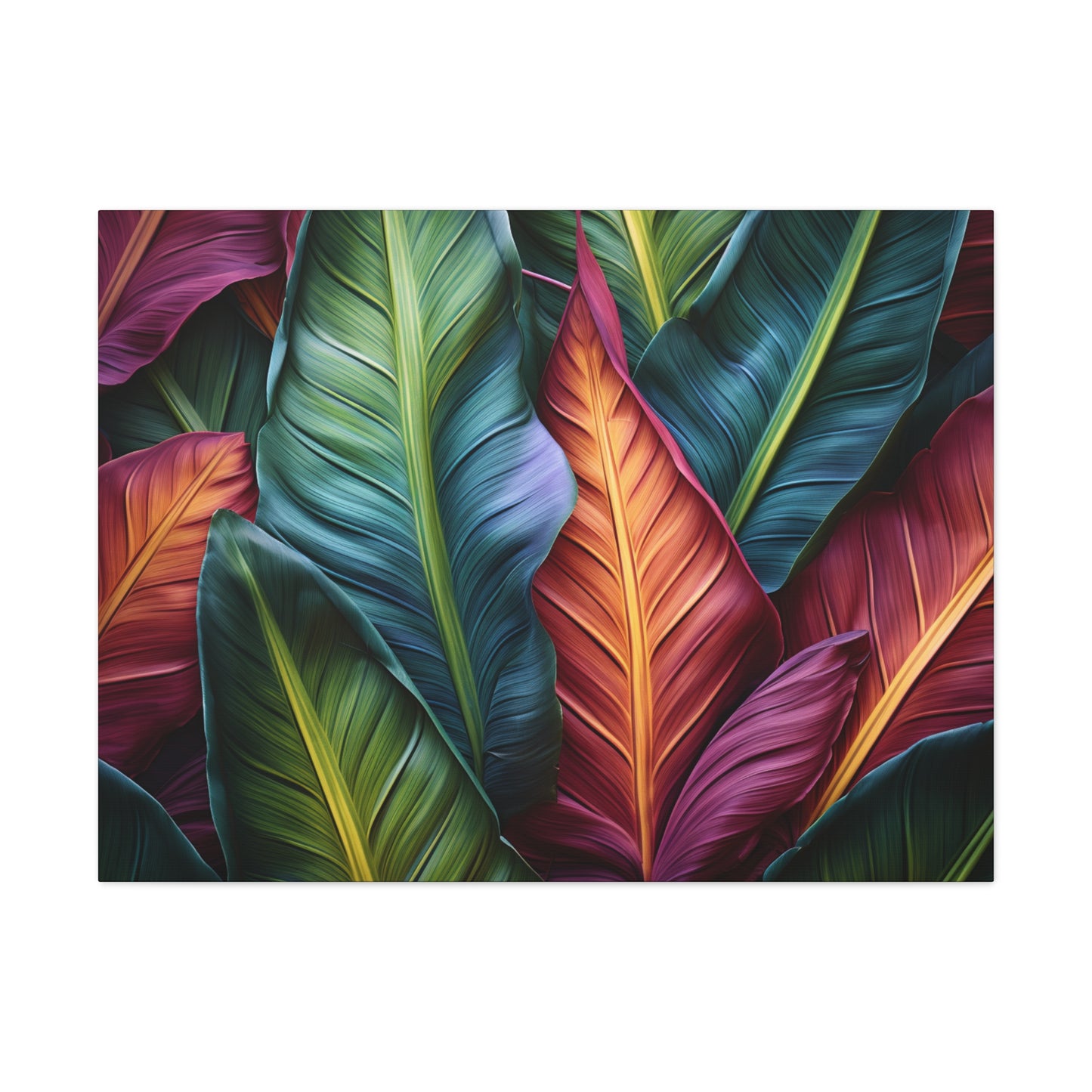 tropical leaf 40x30