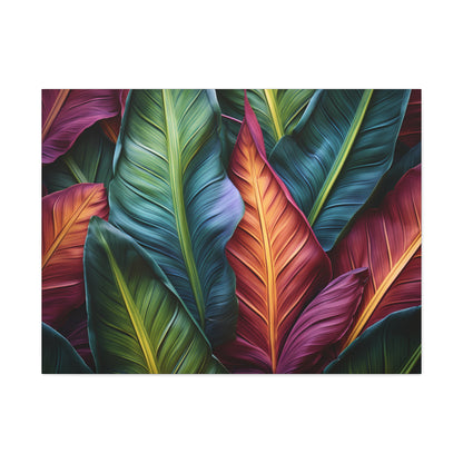 tropical leaf 40x30
